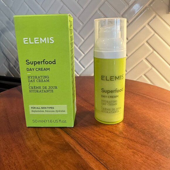 ELEMIS SUPERFOOD DAY CREAM ~ BRAND NEW IN BOX - Picture 1 of 6